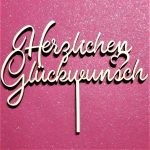 Herzlichen Glückwunsch (Kalligraphie) +15,00&nbsp;&euro;