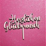 Herzlichen Glückwunsch (Schreibschrift) +15,00&nbsp;&euro;