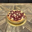 Veganer "Käsekuchen" mit Früchten